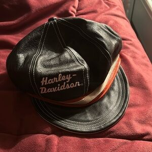 Woman’s leather hat